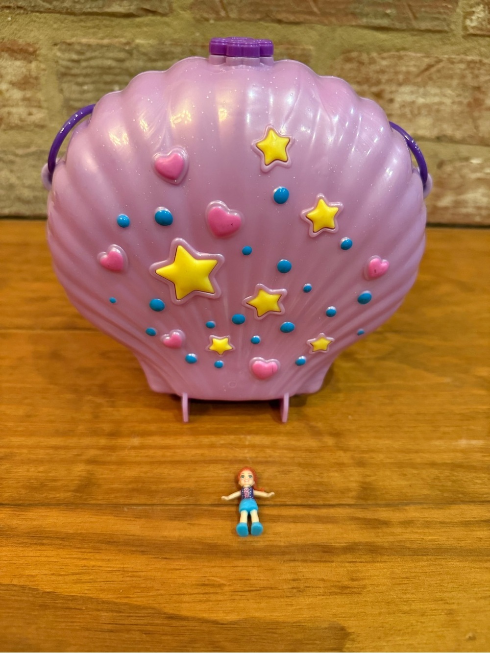Polly Pocket Seashell Purse activity playset